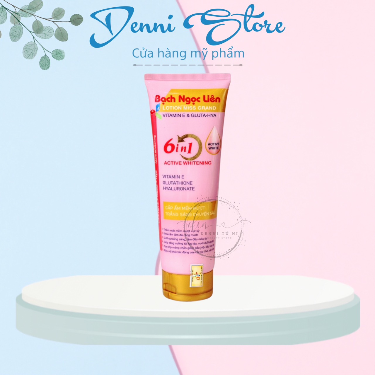 01 Chai lotion miss grand vitamin E & Gluta Hya Bạch Ngọc Liên 250g