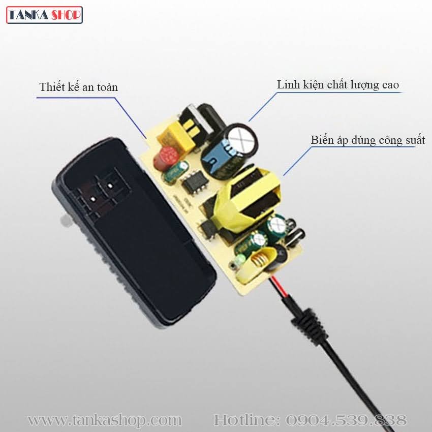 Bộ đổi nguồn 220v sang 12v