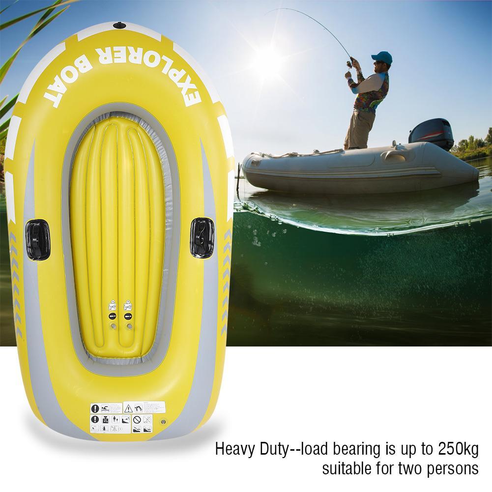 Thuyền Xuồng Kayak Bơm Hơi PVC Thuyền Hơi Chèo 2 Người-SKU-TXKAYAK-va