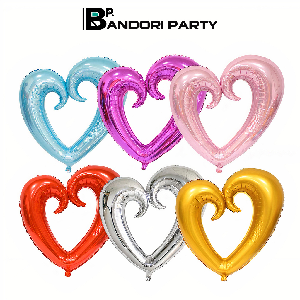Bóng Trái tim móc Bandori 18 Inch