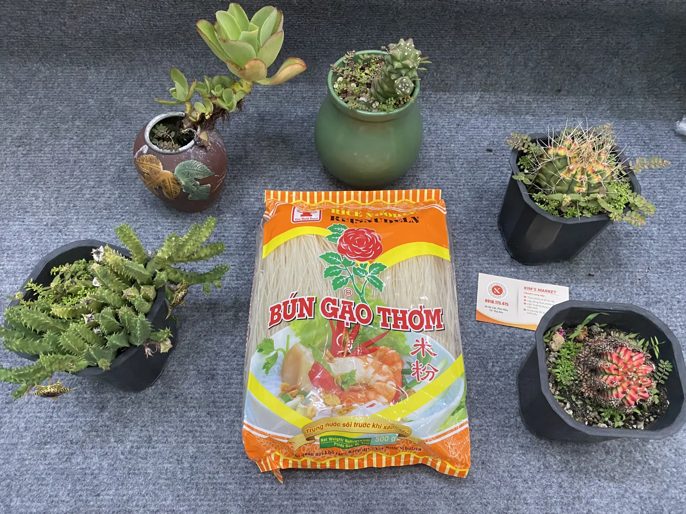 500gr BÚN GẠO KHÔ GIA BẢO, BÚN GẠO XÀO HÀNG XUẤT KHẨU, loại xuất khẩu đạt chuẩn quốc tế