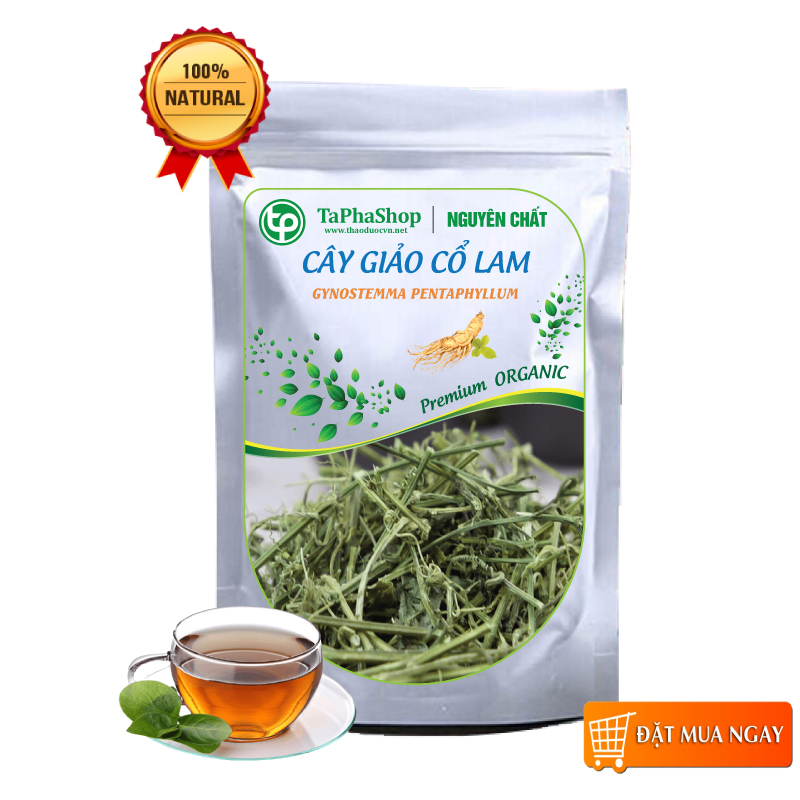 Cây giảo cổ lam sấy khô 500g - tấn phát