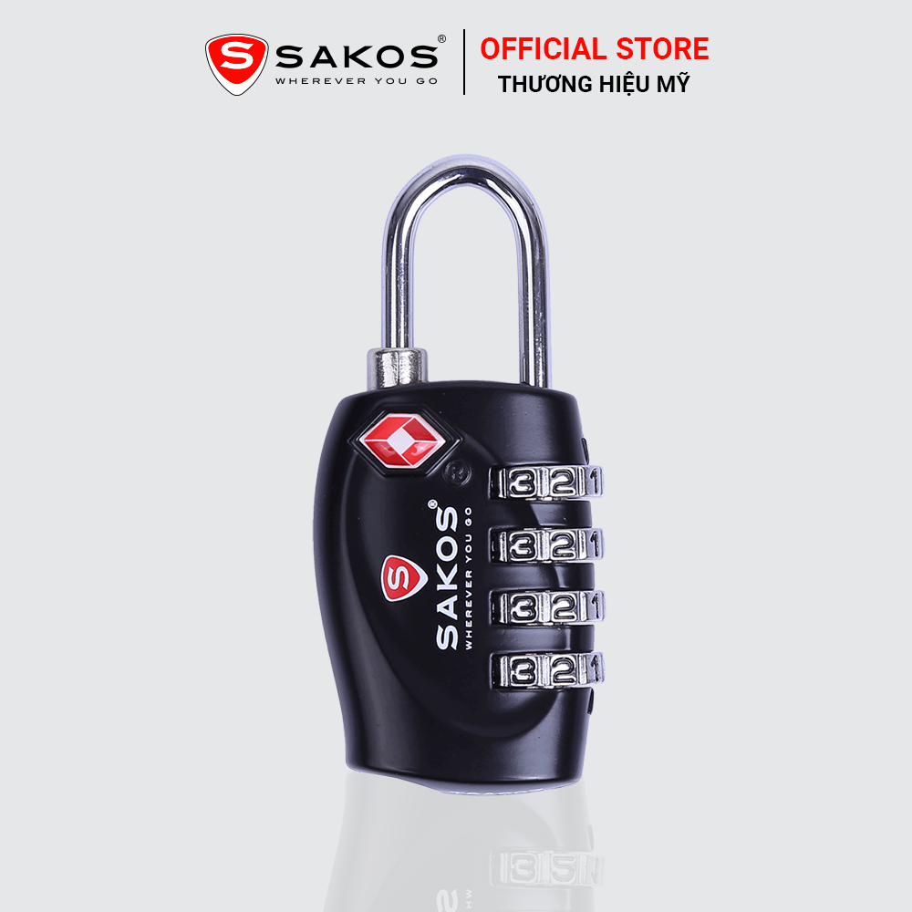 Khóa Số Mini - Khóa Du Lịch SAKOS TSA 006