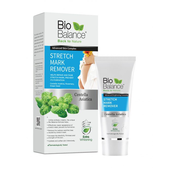 Kem phục hồi rạn da dưỡng trắng Bio balance Stretch Mark Remover 60ml - AUTH