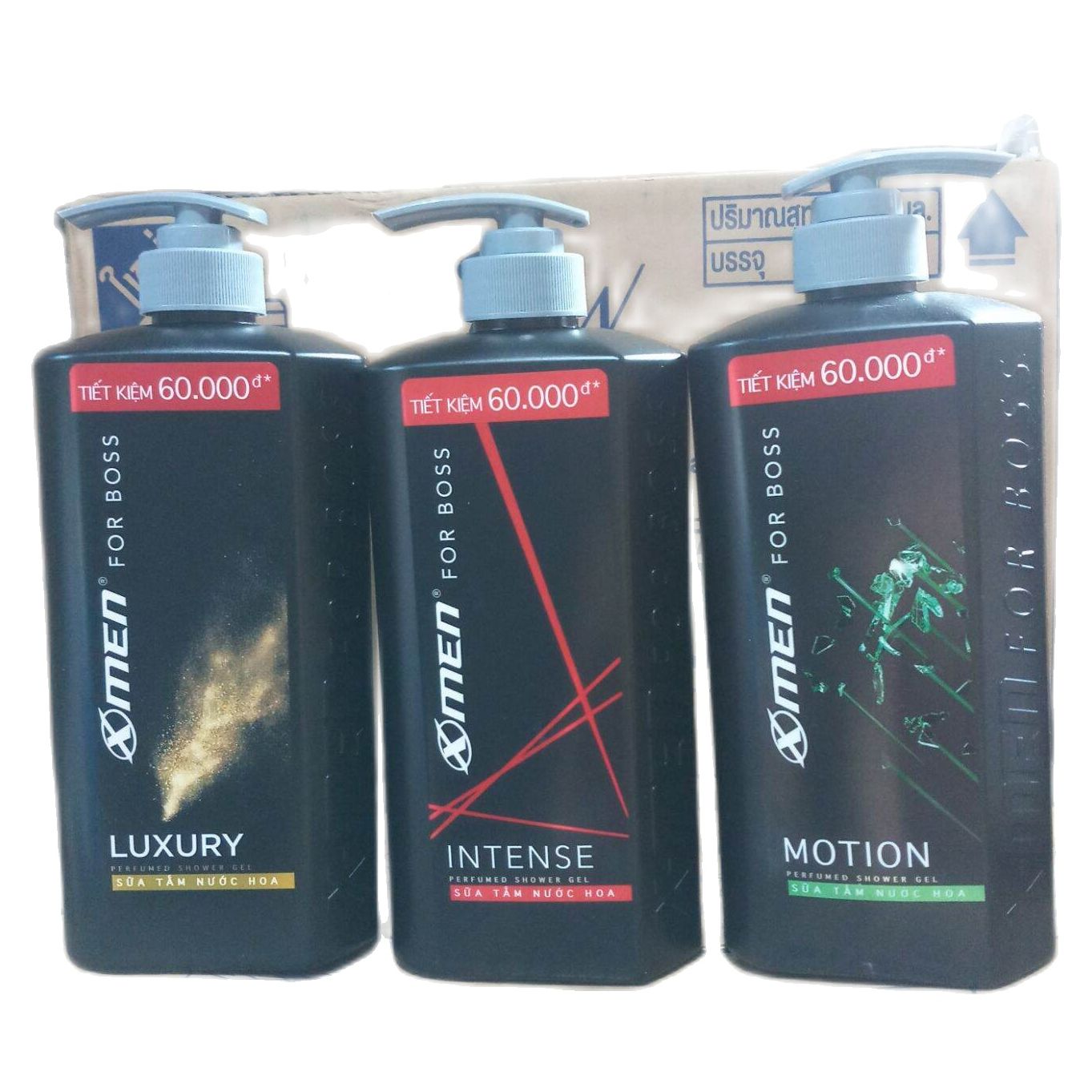 Sữa tắm Xmen For Boss hương nước hoa 180/380/650ml