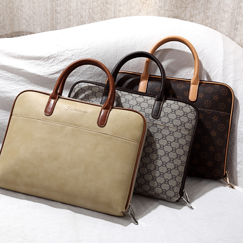 Túi xách cao cấp Macbook/Laptop LV 13.3/14" (3 màu) - T60