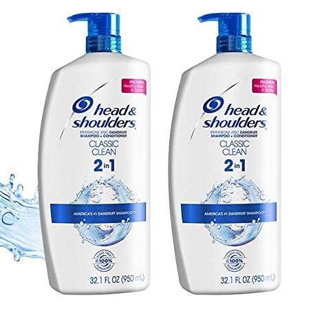 DẦU GỘI HEAD AND SHOULDER 2 IN 1 - MỸ - DẦU GỘI XẢ HEAD & SHOULDER CLASSIC CLEAN 2 IN1 950ML