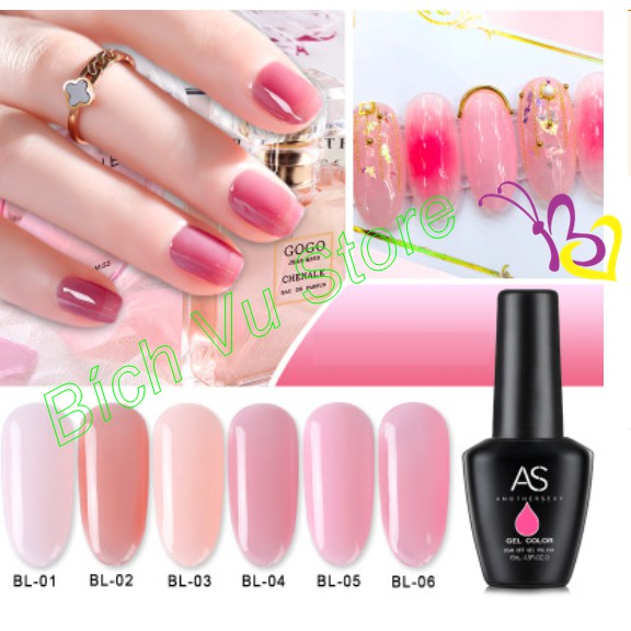 [HCM]sơn gel AS - mã BL (sơn thạch) | chai đen sản phẩm chất lượng đảm bảo an toàn sức khỏe người dùng vui lòng inbox để shop tư vấn thêm