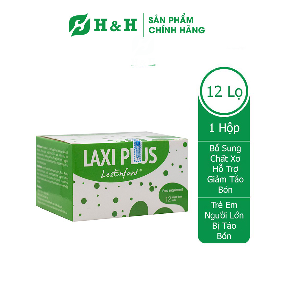 Laxi plus lezenfant 10ml – bổ sung chất xơ phòng ngừa và giảm táo bón