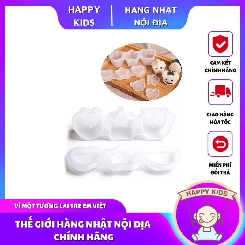 Bộ 3 khuôn làm cơm, trứng inomata nhật bản