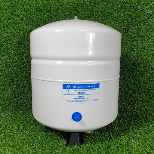 Bình áp thép 3,2G dùng cho máy lọc nước RO gia đình - Made in Taiwan