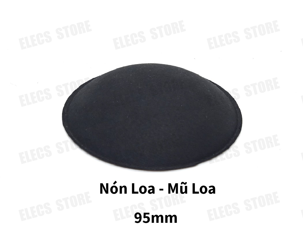 Nón loa, mũ loa cỡ 95mm, đen nhám