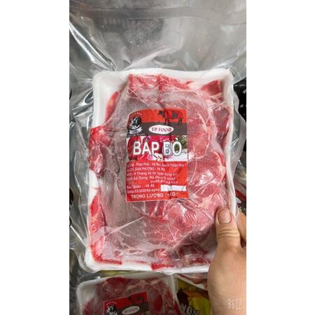 Bắp Bò Thái Sẵn Khay 500Gr - CHỈ SHIP HOẢ TỐC HÀ NỘI - FreeShip Max - doanvat165thaiha