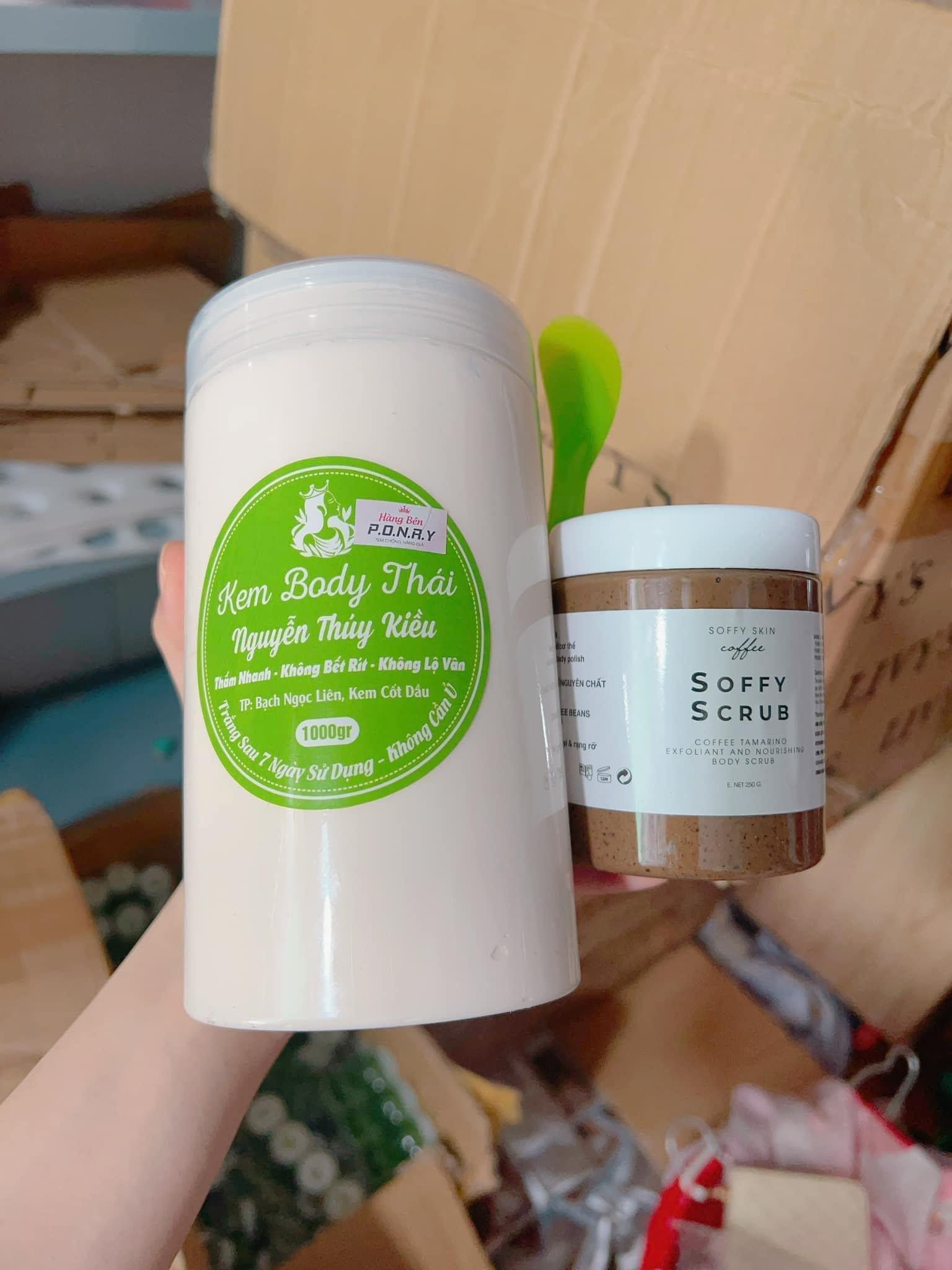 Combo body thái chính hãng nguyễn thuý kiều tặng kèm ttbc cafe