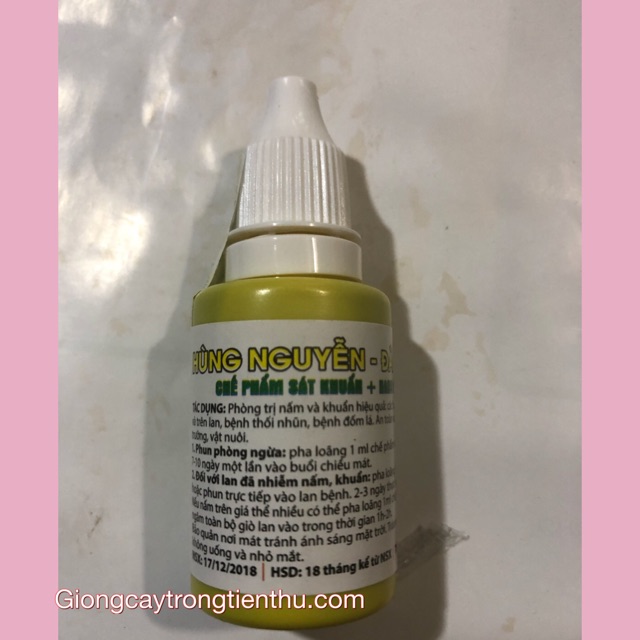 Chế phẩm sát khuẩn + nano bạc