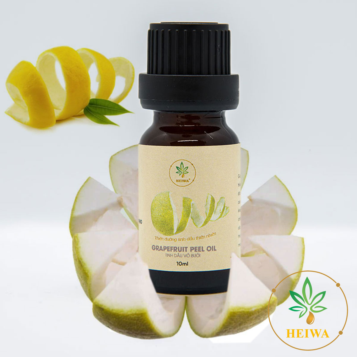 [NGUYÊN CHẤT 100%]Tinh dầu Bưởi 10ML thương hiệu HEIWA nhập khẩu Ấn Độ có giấy kiểm định.
