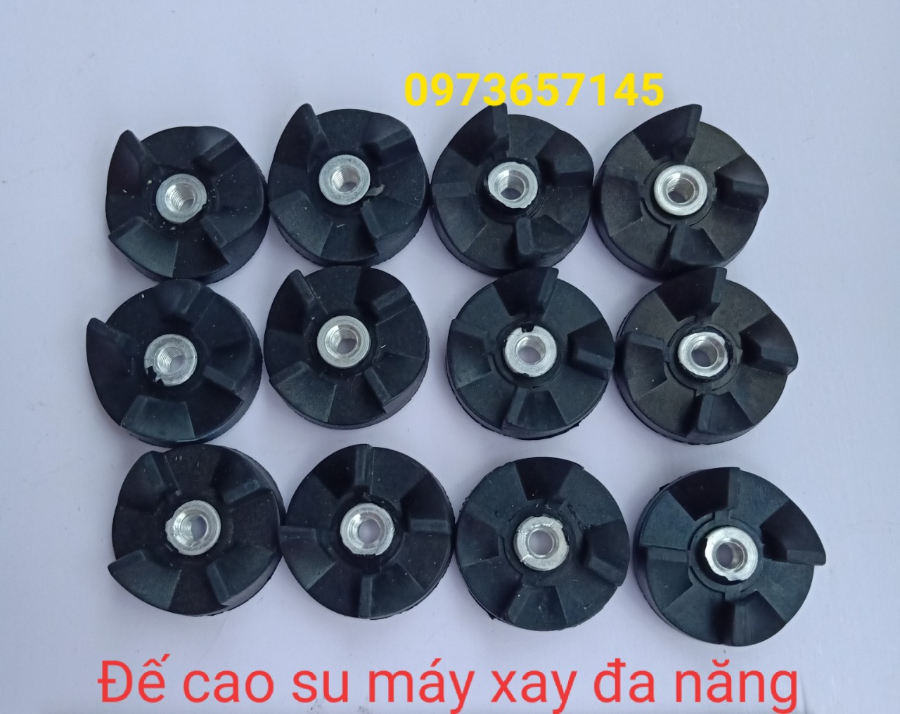 Linh kiện máy xay đa năng - Vấu cao su 4 chấu hàng loại 1 máy xay magic, kangaro...