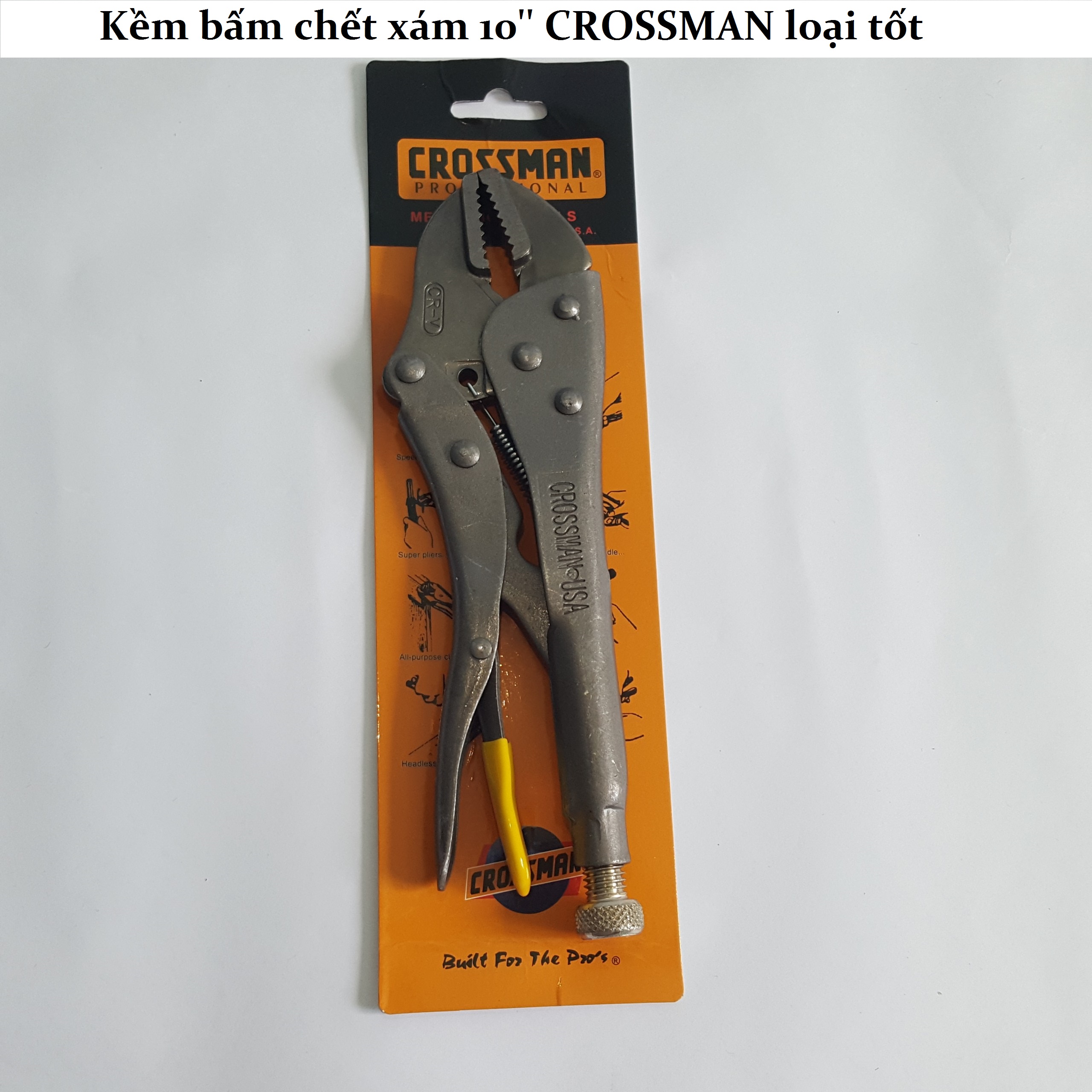 Kềm bấm chết xám 10'' crossman loại tốt