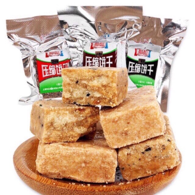 Lương Khô Mini Quân Đội Trung Hoa Gói 1kg Mix Vị - Đồ ăn cao cấp Bestore Foody
