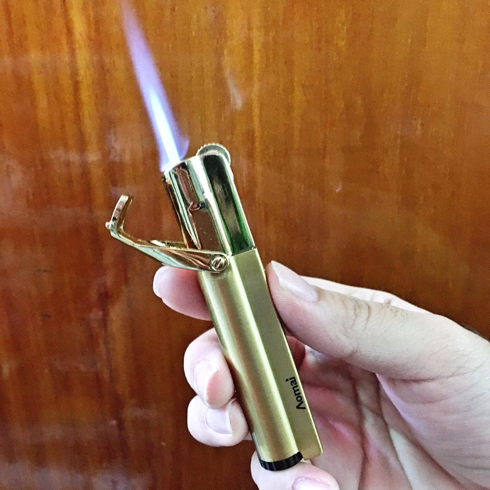 Hột quẹt - bật lửa khè aomai 322 kim loại cao cấp