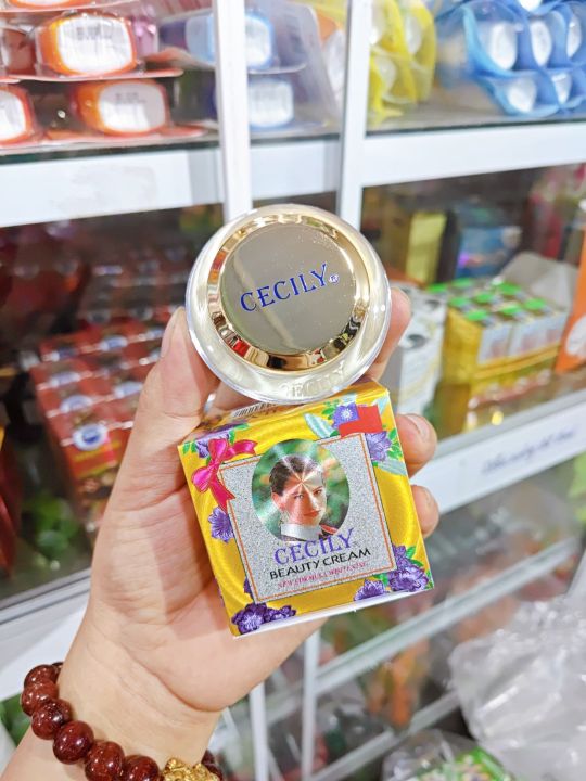 Kem dưỡng da mụn nám tàn nhang cecily beauty cream new formula whitening 16 gram đài loan