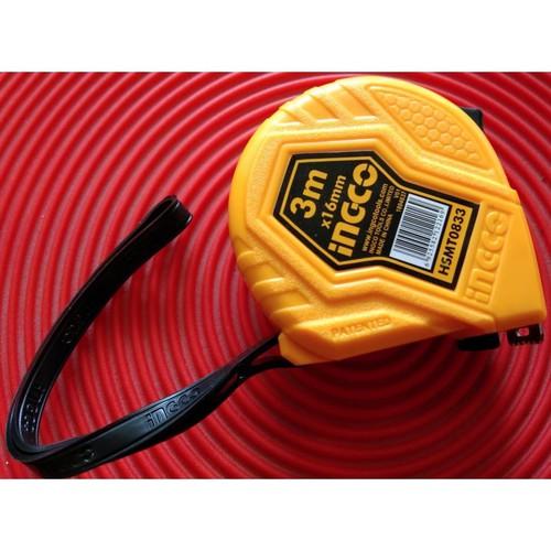 3mx16mm thước kéo thép nền vàng ingco hsmt0833