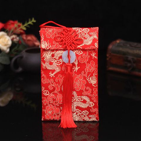 [HCM]Bao Lì Xì Vải Gấm Nhiều Hoa Văn Cao cấp Kiểu Dọc