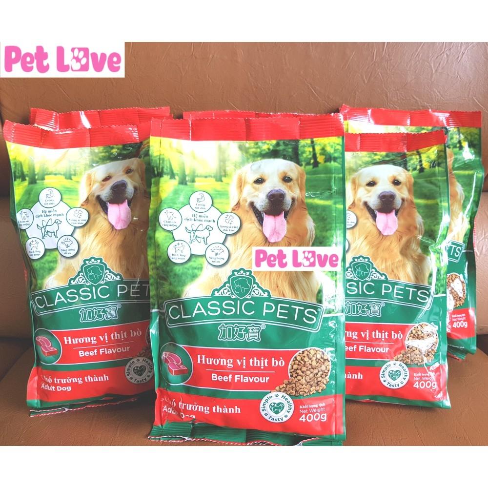 COMBO 6 CLASSIC thức ăn hạt cho chó lớn (6 x 400g/ gói = 2,4kg)