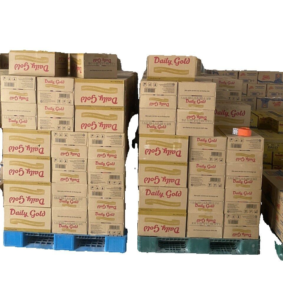 Thùng sữa đặc daily gold lon 1kg 24 lon - thơm -sánh-béo lon