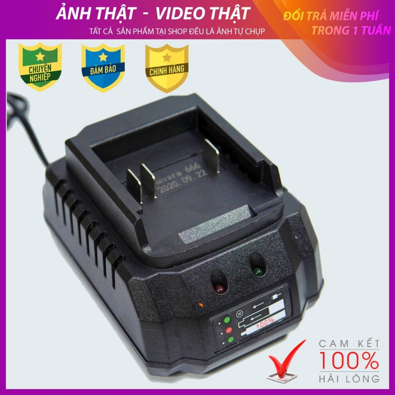 Đế sạc máy Khoan , siết Bulong 21v Chân pin makita pin 10Cell