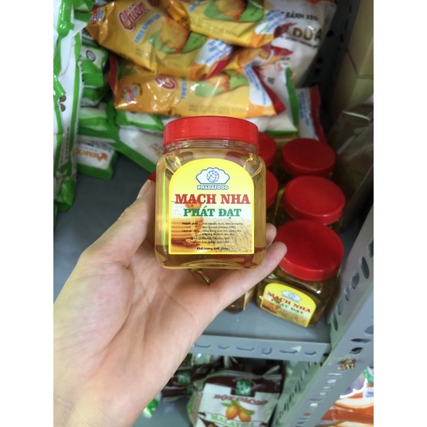 Mạch nha phát đạt - vàng và trắng