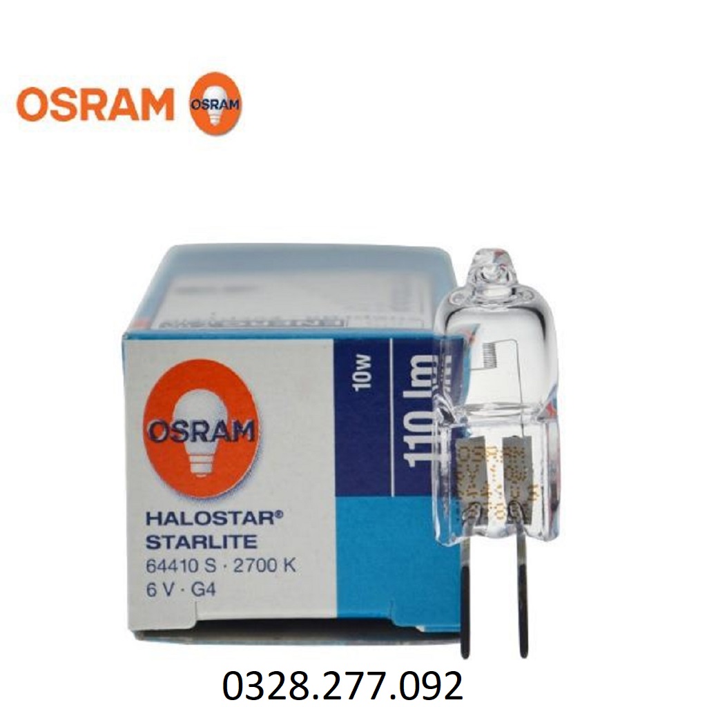 OSRAM 64410S Bóng đèn Halogen 6V 10w