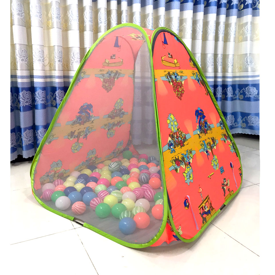 Lều trẻ em TỰ BUNG, họa tiết cho bé