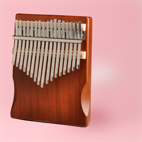 [HCM]Đàn kalimba 17 phím gỗ nguyên khối thuần Mahogany âm vang ấm TY-KM170