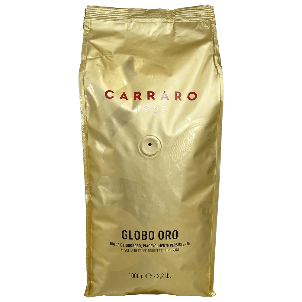 [HCM]CÀ PHÊ HẠT CARRARO CAFFE GLOBO ORO – 1KG WHOLE BEAN