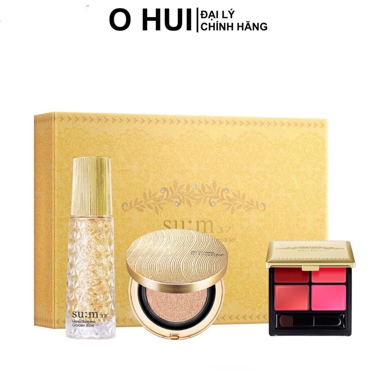 Set kem lót trang điểm tái sinh Su:m37 Losec Summa Makeup 49g
