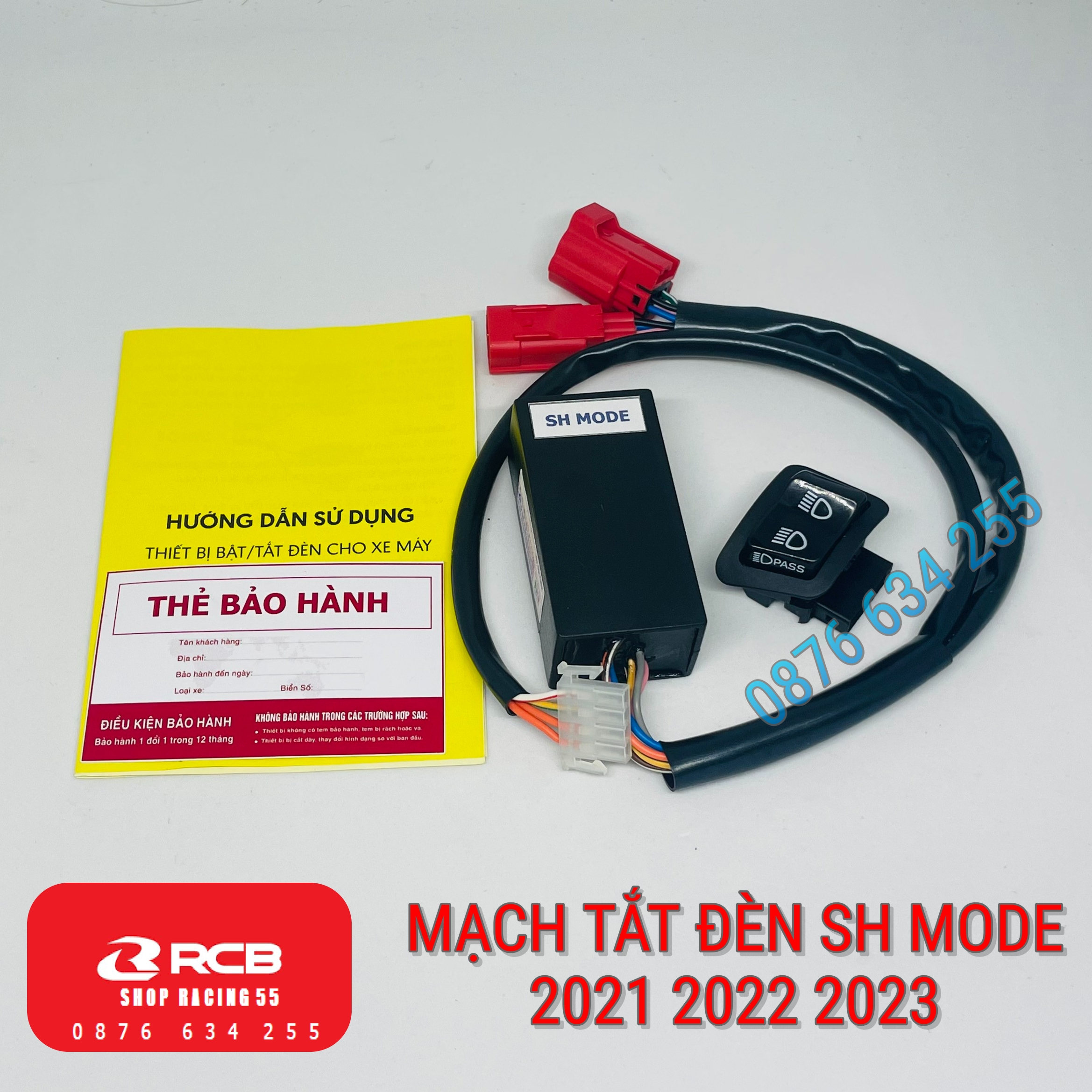 Mạch tắt đèn sh mode 2021 2022 2023 tích hợp passing - bh 1 năm