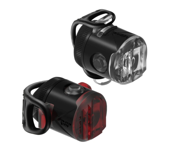 Bộ đèn trước sau xe đạp lezyne femto usb drive set