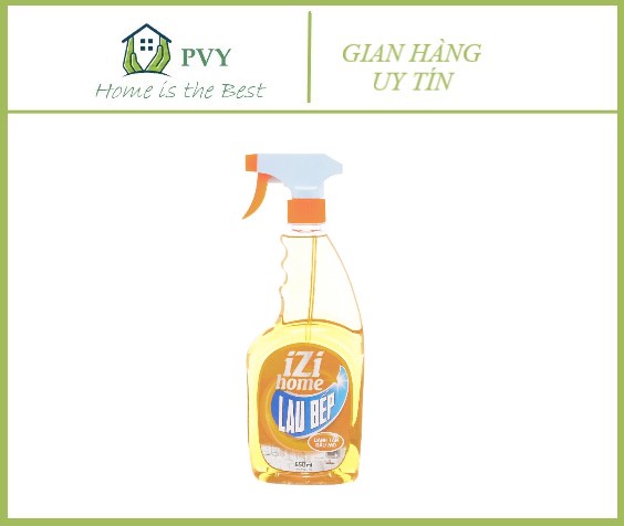 Nước lau bếp cao cấp IZIHOME đa năng 650ml có thể dùng cho bếp từ, gas...