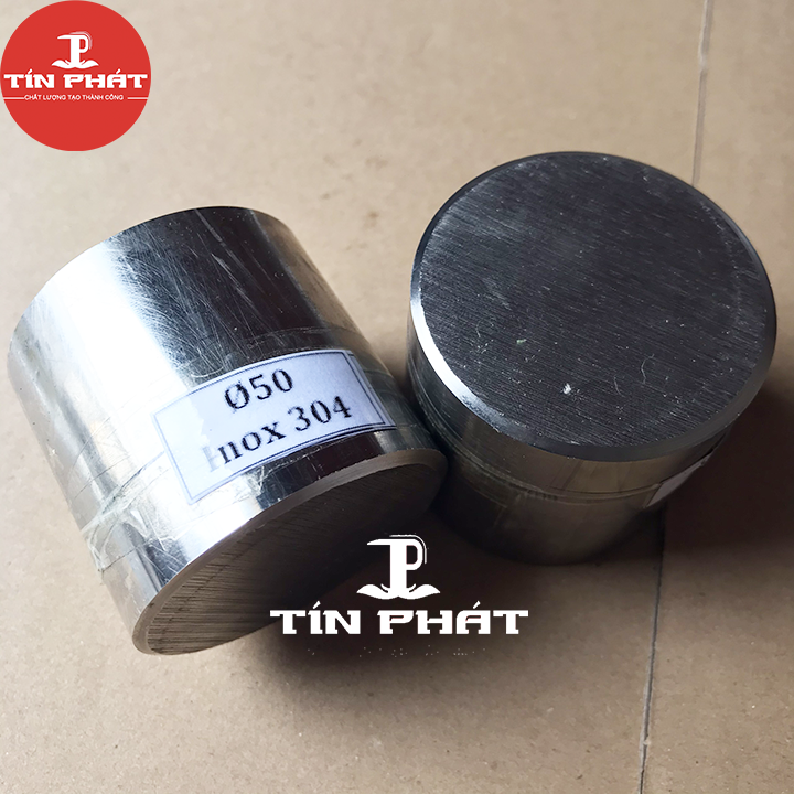 Bản lề cối xoay cửa cổng chịu lực Ø50 - Inox 304 - Bộ 2 dùng cho cửa 1 cánh