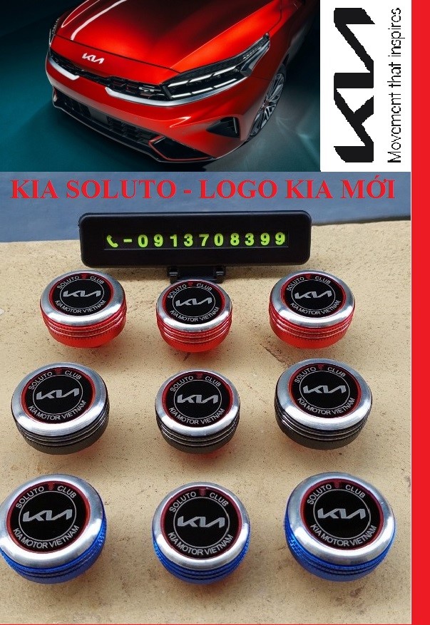 Núm điều hòa xe Kia Soluto-Hàng cao cấp