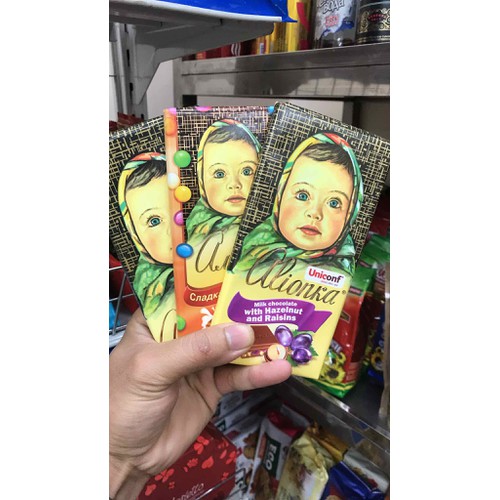 Socola em bé🇷🇺🇷🇺Socola nổi tiếng của Nga ( Loại 20g - thanh bé )🍓Luxury Store🍓