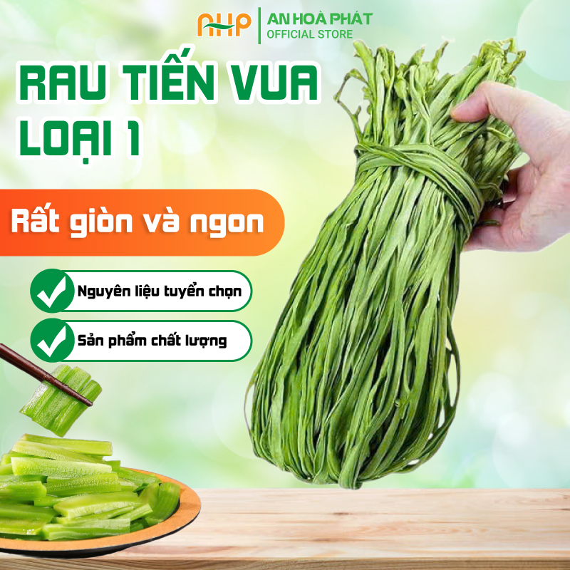 Rau tiến vua khô loại 1, Xanh Giòn, Trộn Gỏi, Nộm, Xào Thơm Ngon Bổ Dưỡng