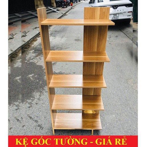 KỆ GÓC TƯỜNG GỖ CÔNG NGHIỆP NHẬP KHẨU CAO CẤP GD166