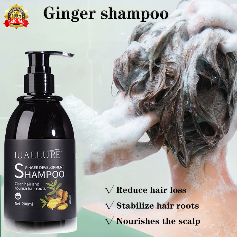 IUALLURE Chống rụng tóc dầu gội đầu 200ml để giúp tóc phát triển một lần nữa, hiệu quả ngăn ngừa rụng tóc trong thời gian mang Thai, sau khi sinh nở, ngăn ngừa mất tóc của trung niên, ở lại lên muộn tóc và những vấn đề như r