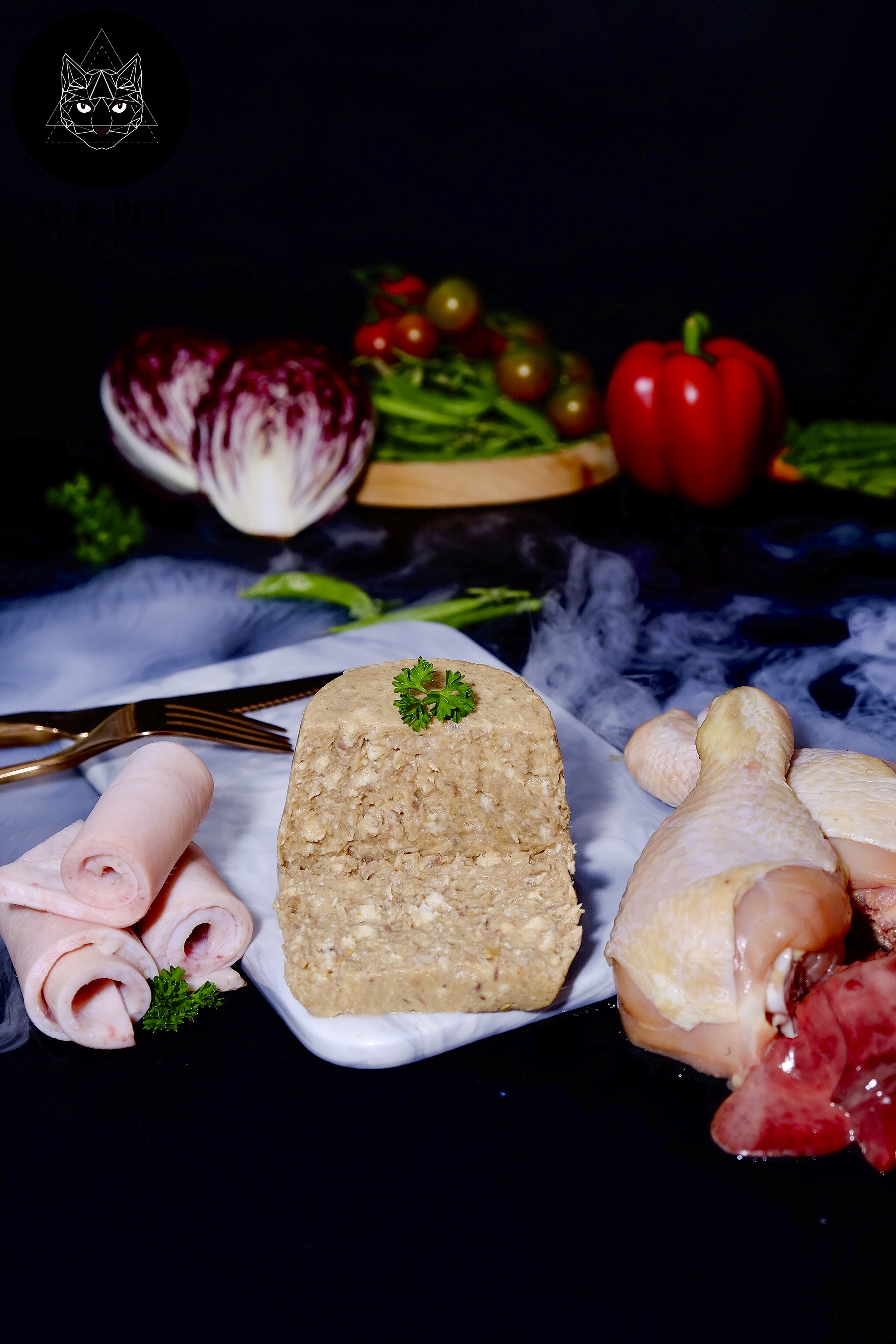 Pate tươi The Pet cho chó và mèo hộp 500g