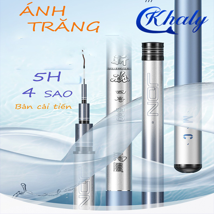 Khaly cần câu đơn đài mc ánh trăng , phân bổ lực 28i-19i, độ cứng 5h carbon 24 + 36t cd-46