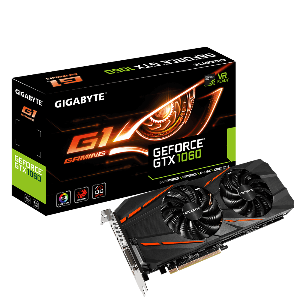 Vga card đồ họa gigabyte gtx 1060 6gb chiến game fifa4, pubg pc, liên minh, gta5 mượt mà