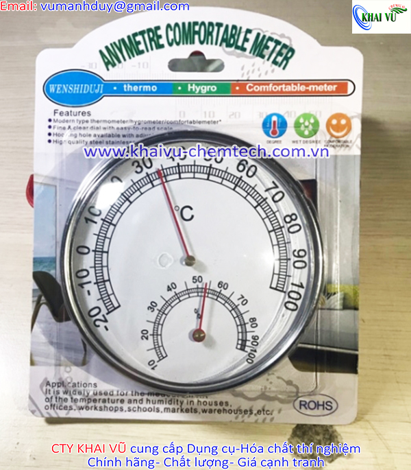[HCM]Nhiệt ẩm kế Anymetre TH600B