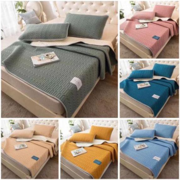 Chiếu Điều Hoà mùa hè,Chiếu điều hòa nhập khẩu loại 1,tặng kèm 2 vỏ gối